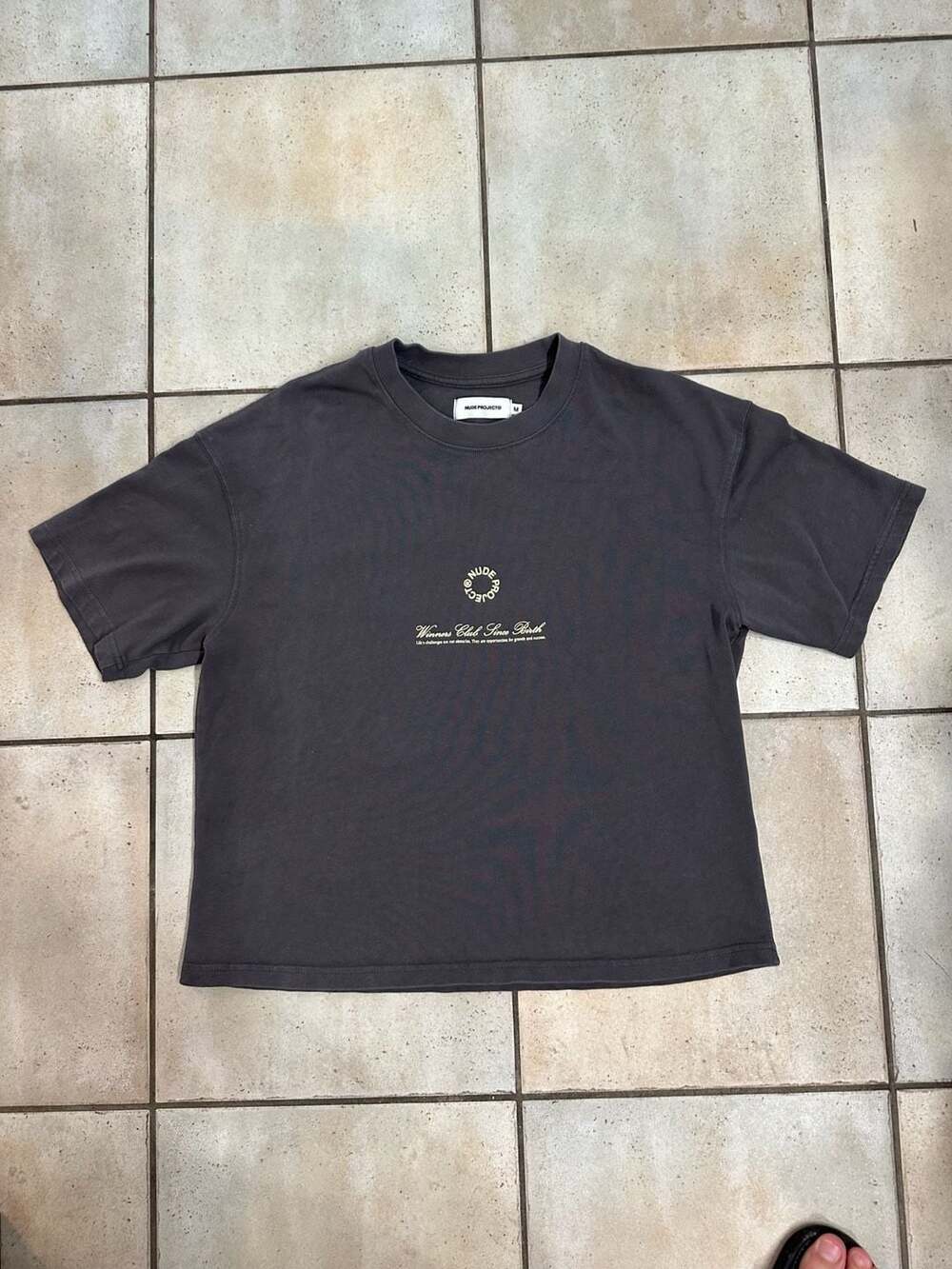Nude Project T-Shirt Size M Black Graphic Tee